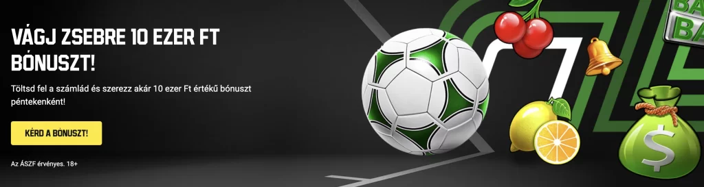 Péntek Unibet Casino Bonus