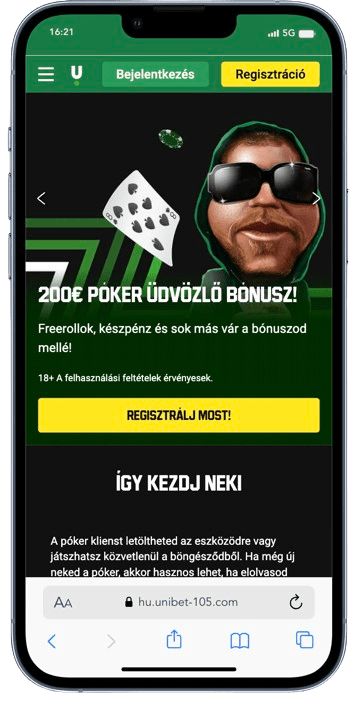 unibet bónuszkód poker