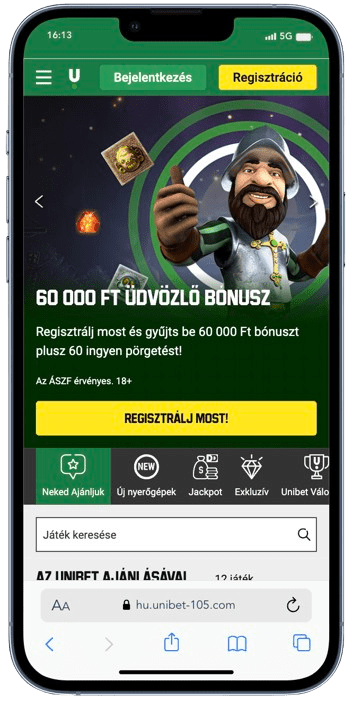 Főoldal Unibet Alkalmazás